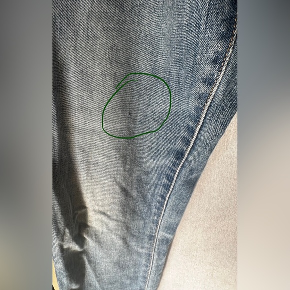 AG jeans Mari High Rise Straight Leg Jean Size 27R - Picture 3 of 4